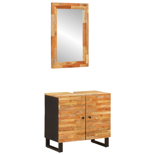 Koupelnové Sady 2 Ks Přírodní 62 X 33 X 68 Cm