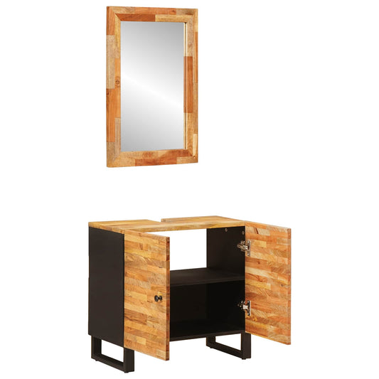 Koupelnové Sady 2 Ks Přírodní 62 X 33 X 68 Cm