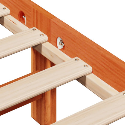 Postel Bez Matrace Masivní Borovice