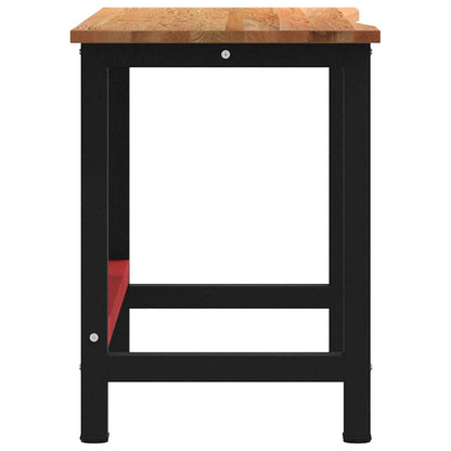 Pracovní Stůl Světle Hnědý 140 X 60 X 81,5 Cm Masivní Dub