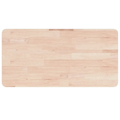 Pracovní Stůl 100 X 60 X (73–99,5) Cm Masivní Dub Obdélníkový