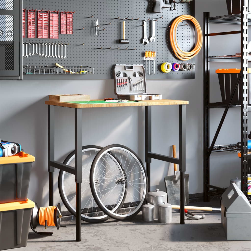 Pracovní Stůl Světle Hnědý 100X60X(71,5–98) Cm Dub Obdélníkový