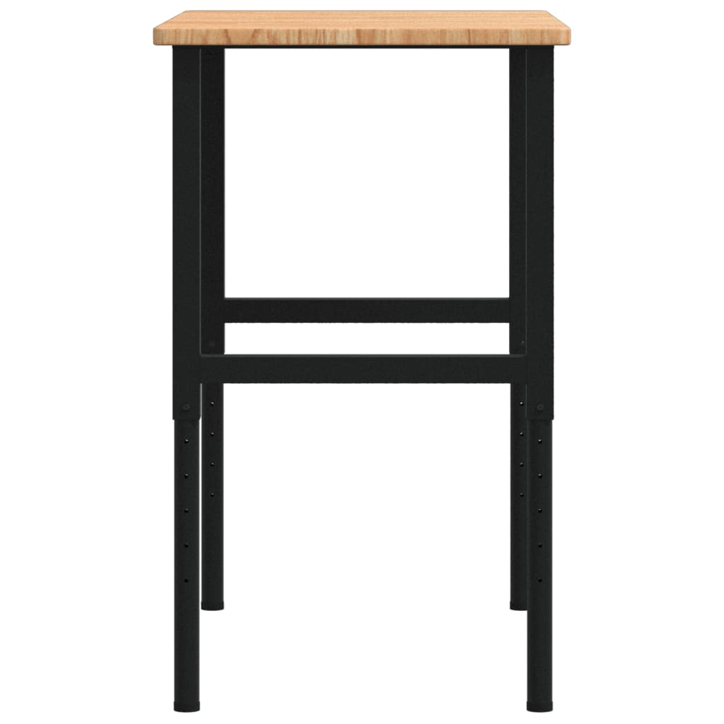 Pracovní Stůl Světle Hnědý 100X60X(71,5–98) Cm Dub Obdélníkový