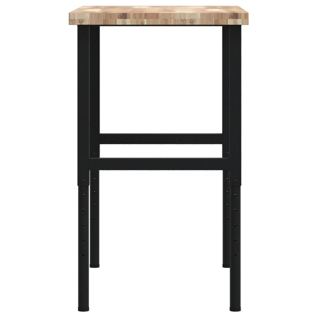 Pracovní Stůl 100X60X(73–99,5) Cm Masivní Akácie Obdélníkový