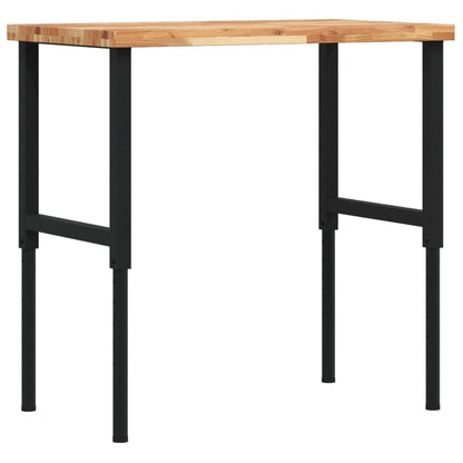 Pracovní Stůl 100X60X(73–99,5) Cm Masivní Akácie Obdélníkový