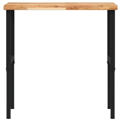 Pracovní Stůl 100X60X(73–99,5) Cm Masivní Akácie Obdélníkový