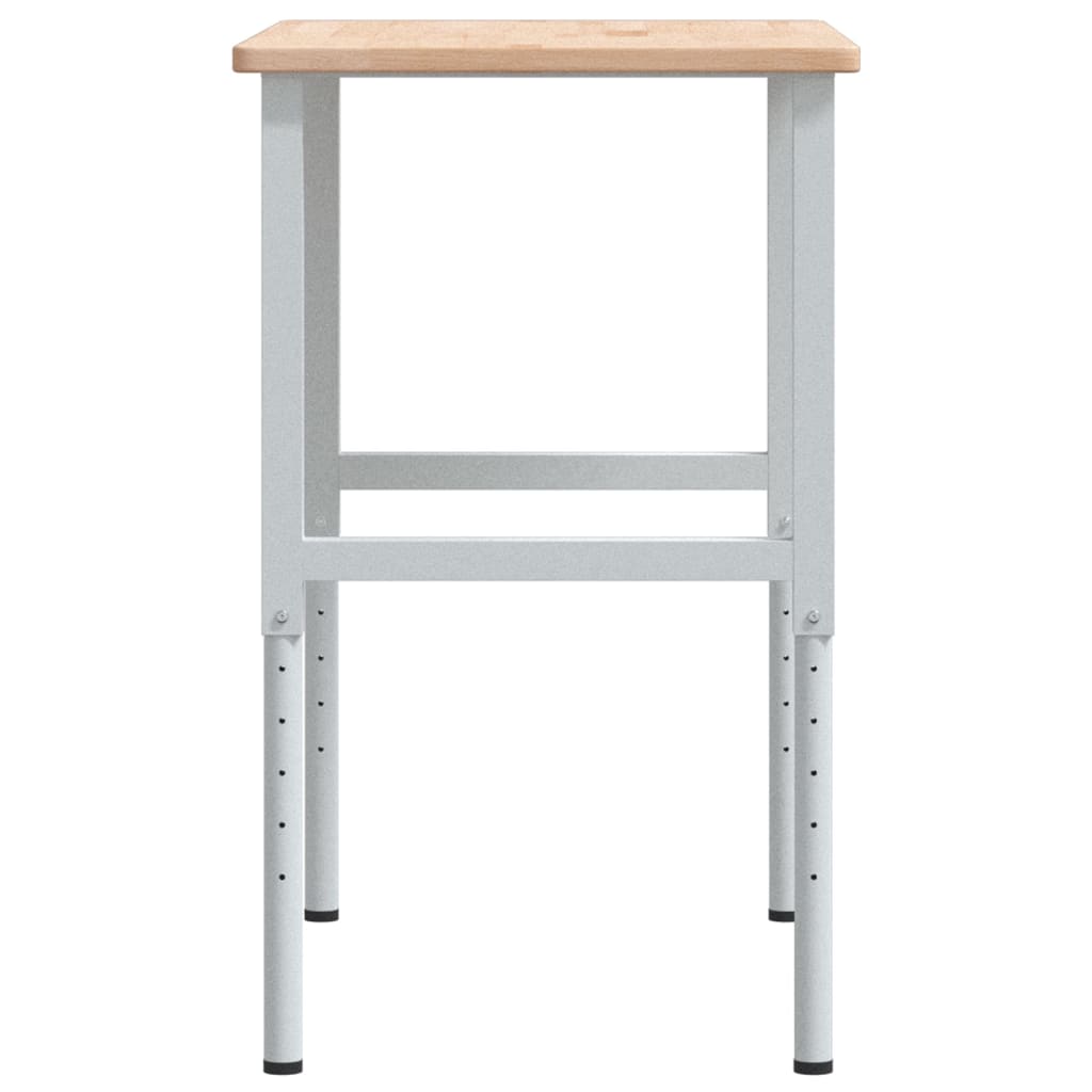 Pracovní Stůl 100 X 60 X (71,5–98) Cm Masivní Dub Obdélníkový