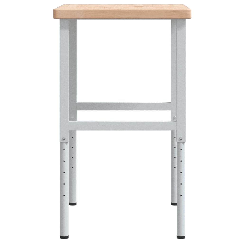 Pracovní Stůl 100 X 60 X (73–99,5) Cm Masivní Dub Obdélníkový