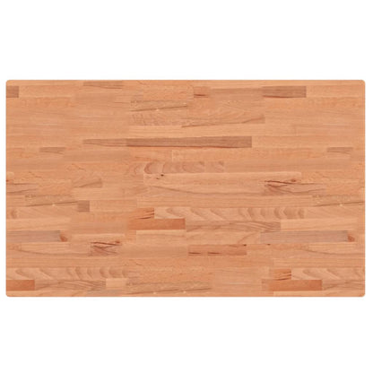 Pracovní Stůl 100 X 60 X (71,5–98) Cm Masivní Buk Obdélníkový