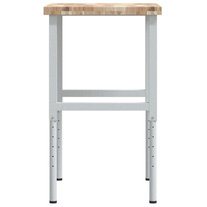 Pracovní Stůl 80 X 60 X (73–99,5) Cm Masivní Akácie Obdélníkový