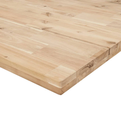 Pracovní Stůl 80 X 60 X (73–99,5) Cm Masivní Akácie Obdélníkový