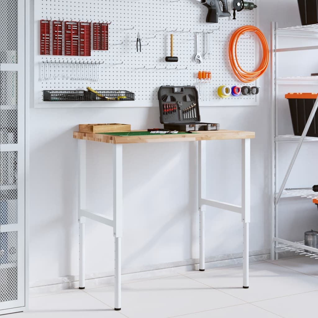 Pracovní Stůl 100X60X(73–99,5) Cm Masivní Akácie Obdélníkový