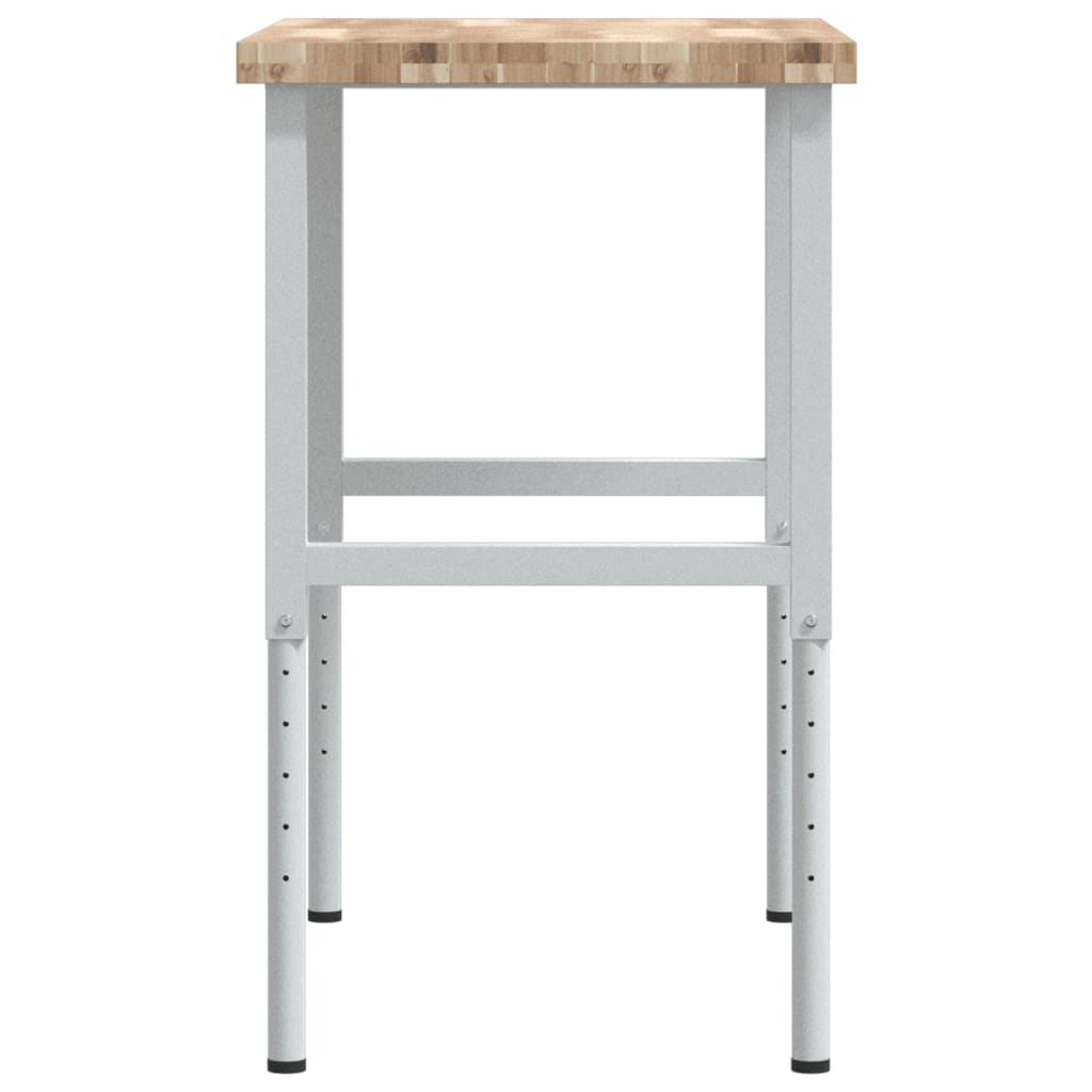 Pracovní Stůl 100X60X(73–99,5) Cm Masivní Akácie Obdélníkový