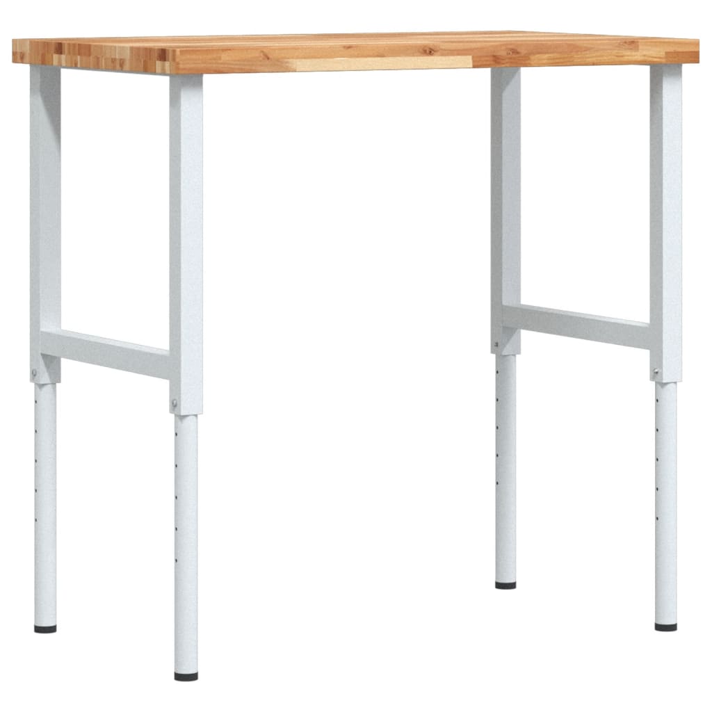 Pracovní Stůl 100X60X(73–99,5) Cm Masivní Akácie Obdélníkový