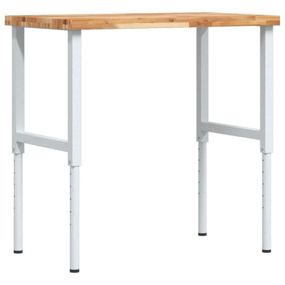 Pracovní Stůl 100X60X(73–99,5) Cm Masivní Akácie Obdélníkový
