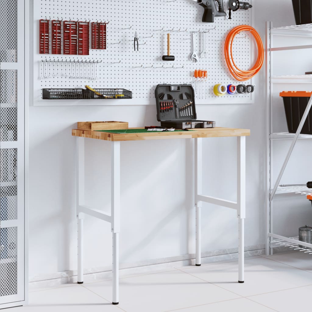 Pracovní Stůl 100X60X(73–99,5) Cm Masivní Akácie Obdélníkový