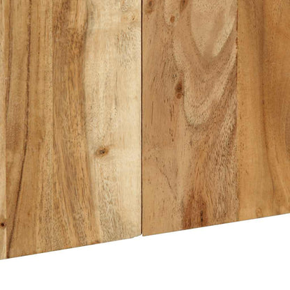 Čelo Postele 120 Cm Masivní Dřevo Akácie