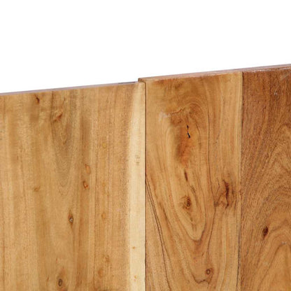 Čelo Postele 140 Cm Masivní Dřevo Akácie