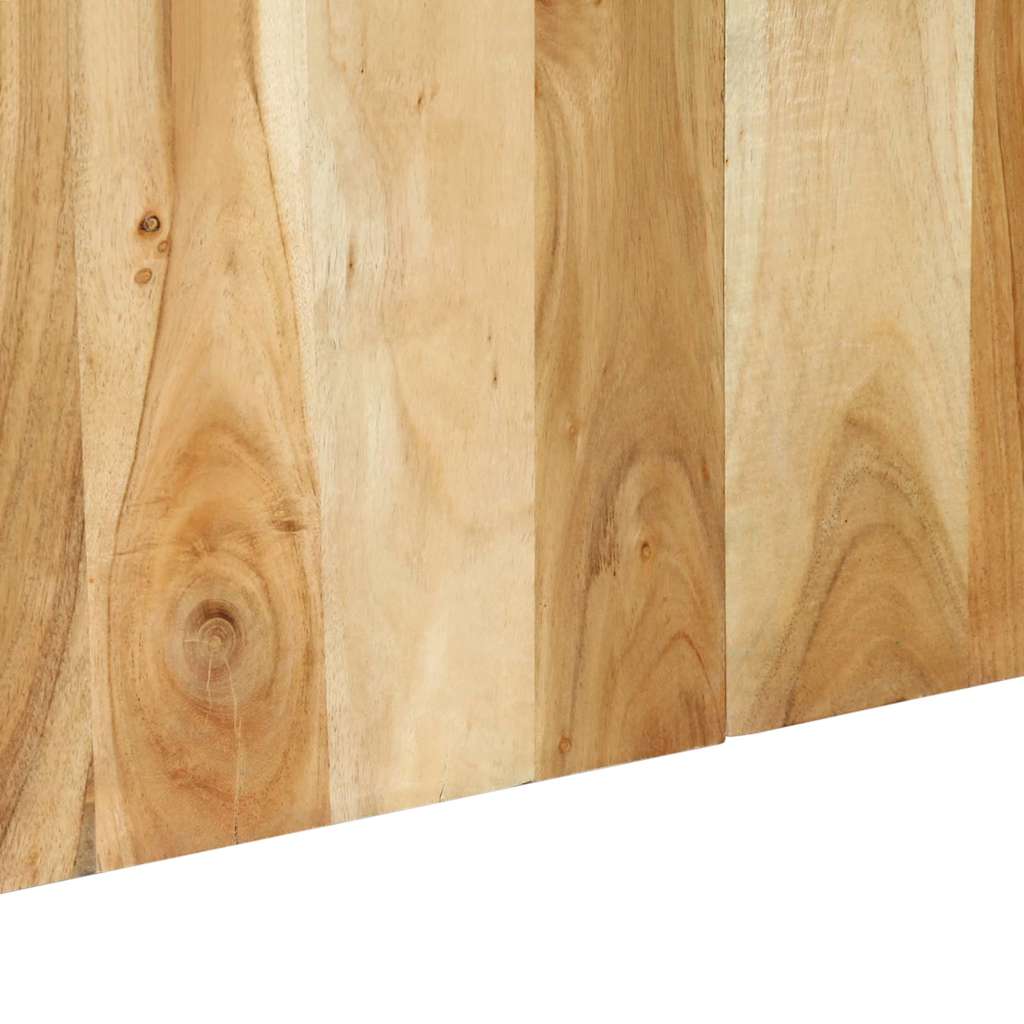 Čelo Postele 140 Cm Masivní Dřevo Akácie