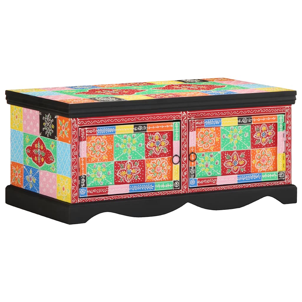 Konferenční Stolek Multicolour 90X50X40 Cm Masivní Dřevo Mango