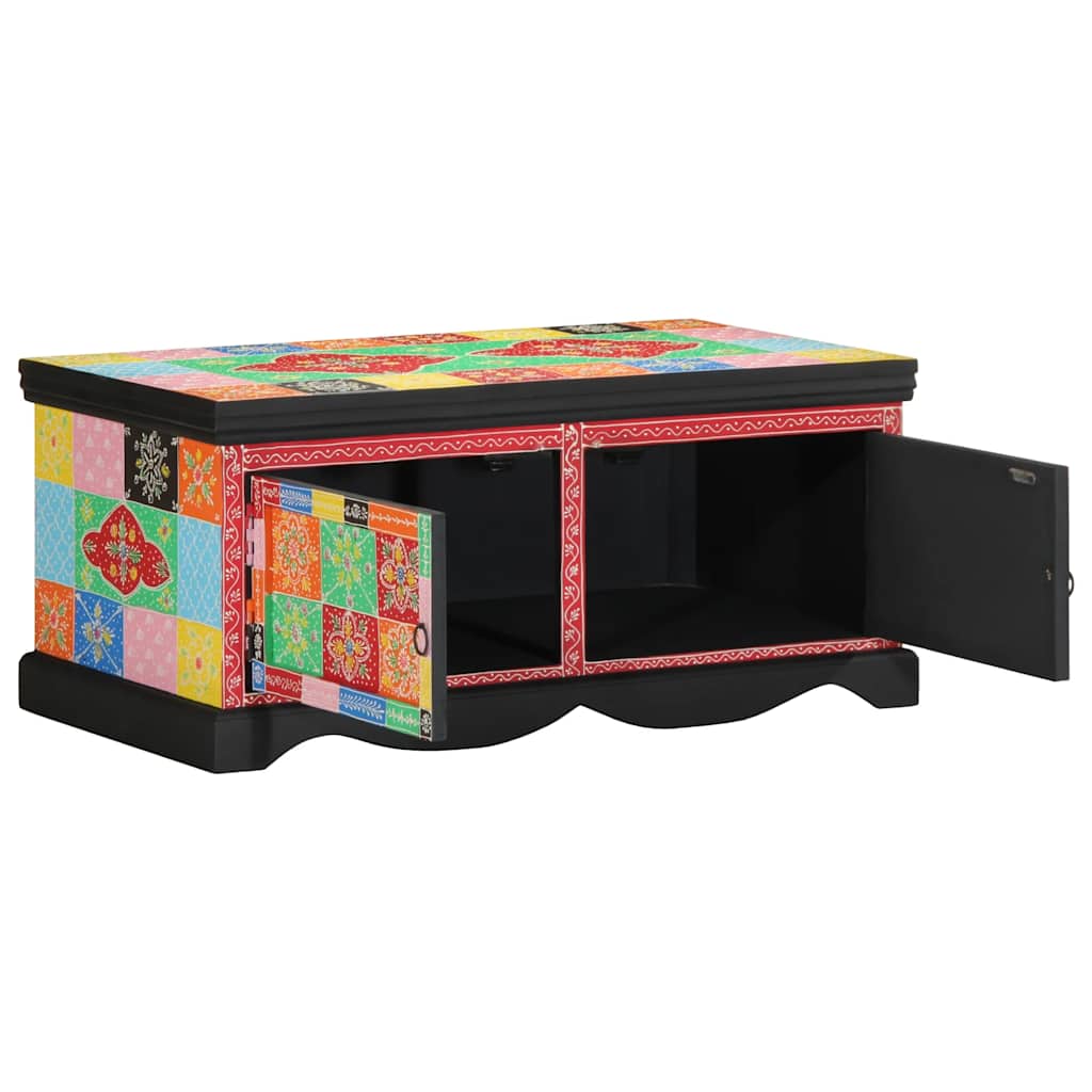 Konferenční Stolek Multicolour 90X50X40 Cm Masivní Dřevo Mango