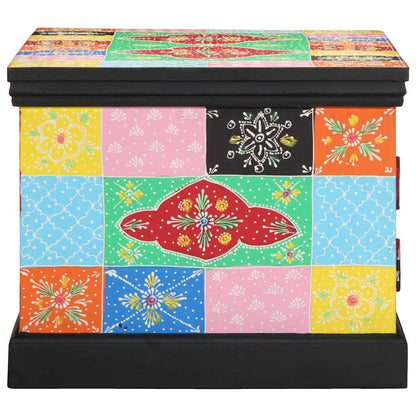 Konferenční Stolek Multicolour 90X50X40 Cm Masivní Dřevo Mango