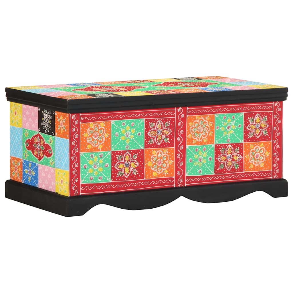 Konferenční Stolek Multicolour 90X50X40 Cm Masivní Dřevo Mango