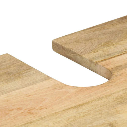 3Dílná Koupelnová Sestava Masivní Mangovníkové Dřevo