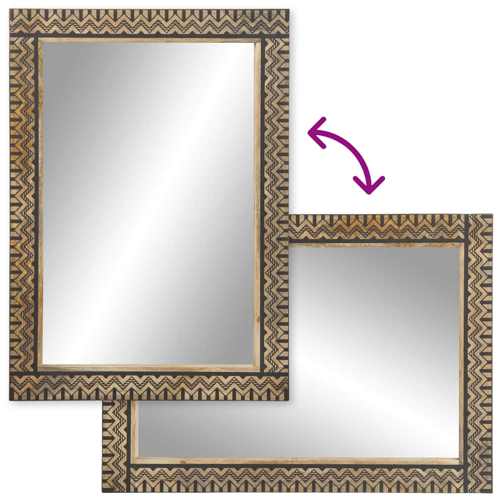 3Dílná Koupelnová Sestava Masivní Mangovníkové Dřevo