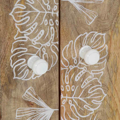 3Dílná Koupelnová Sestava Masivní Mangovníkové Dřevo