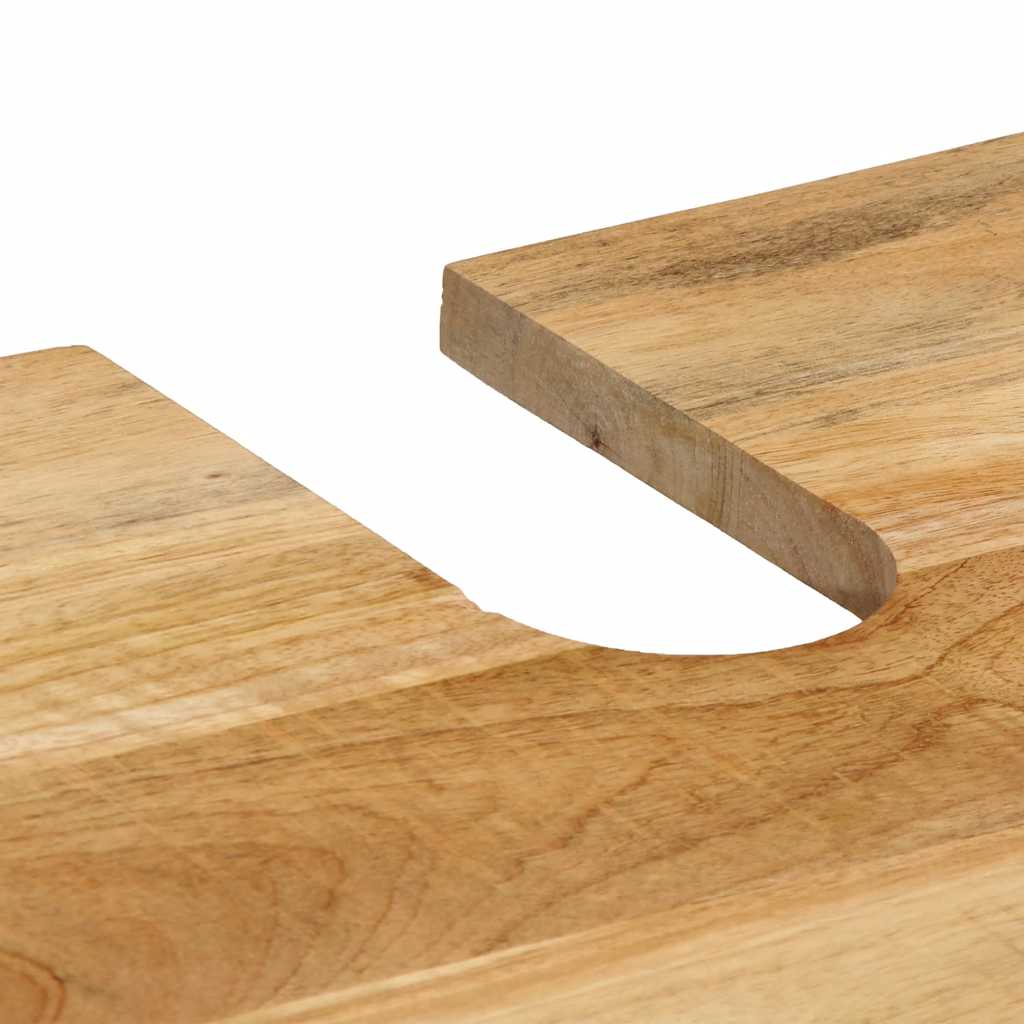 3Dílná Koupelnová Sestava Masivní Mangovníkové Dřevo