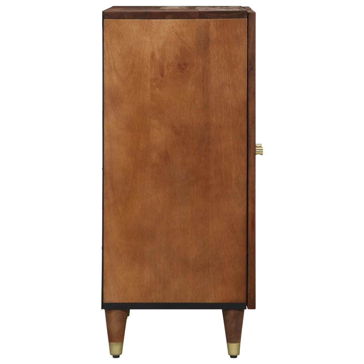 Servírovací Skříň 2 Ks 60 X 33 X 75 Cm Masivní Mangové Dřevo