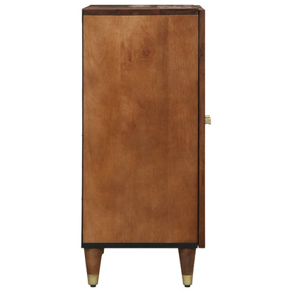 Servírovací Skříň 2 Ks 60 X 33 X 75 Cm Masivní Mangové Dřevo