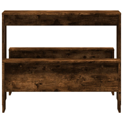 3Dílná Sada Jídelního Stolu A Lavic Kompozit