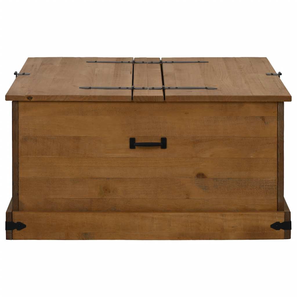Úložná Komoda Halden 91X91X47 Cm Borovicový Masiv
