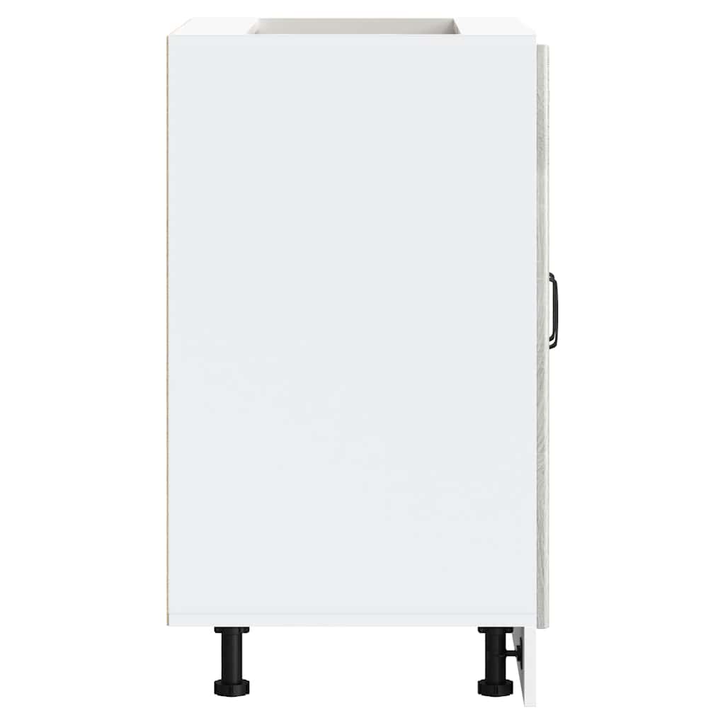 Skříňka Pod Umyvadlo "Kalmar" Betonově Šedá 60X46X81,5 Cm Betonová Šedá