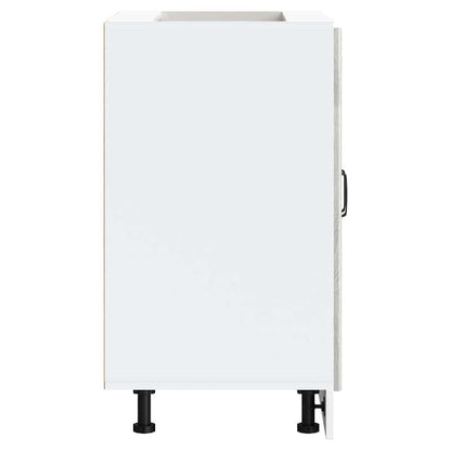 Skříňka Pod Umyvadlo "Kalmar" Betonově Šedá 60X46X81,5 Cm Betonová Šedá