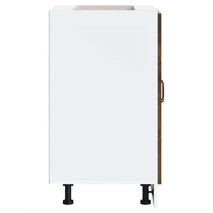 Skříňka Pod Umyvadlo "Kalmar" 60X46X81,5Cm Kompozit Kouřový Dub