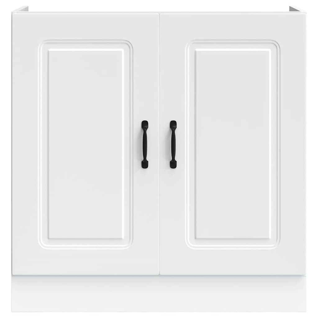 Skříňka Pod Umyvadlo "Kalmar" 80X46X81,5 Cm Kompozitní Bílá