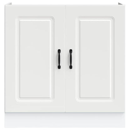 Skříňka Pod Umyvadlo "Kalmar" 80X46X81,5 Cm Kompozitní Bílá