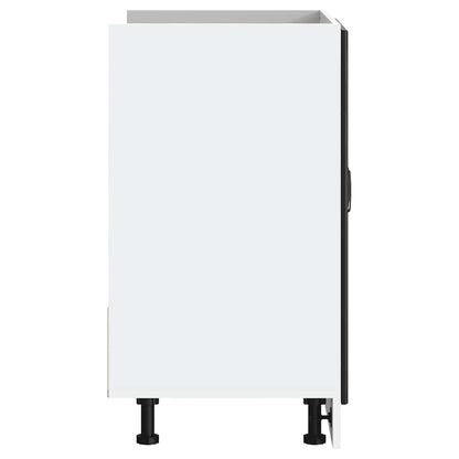 Skříňka Pod Umyvadlo "Kalmar" Černý 80X46X81,5 Cm Kompozit Černá