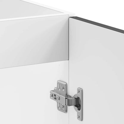 Skříňka Pod Umyvadlo "Kalmar" Černý 80X46X81,5 Cm Kompozit Černá