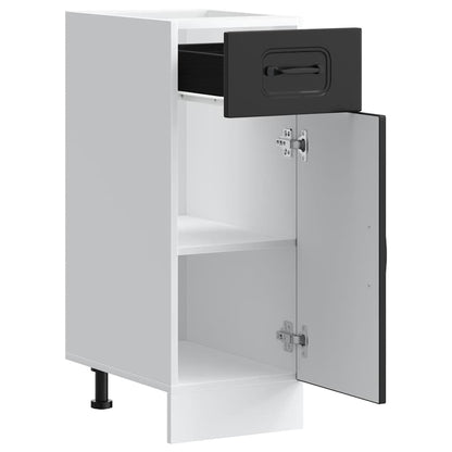 Kuchyňská Spodní Skříňka "Kalmar" Černý Kompozitní Černá