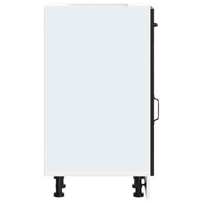 Kuchyňská Spodní Skříňka "Kalmar" Černý Kompozitní Černá