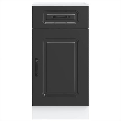 Kuchyňská Spodní Skříňka "Kalmar" Černý Kompozitní Černá