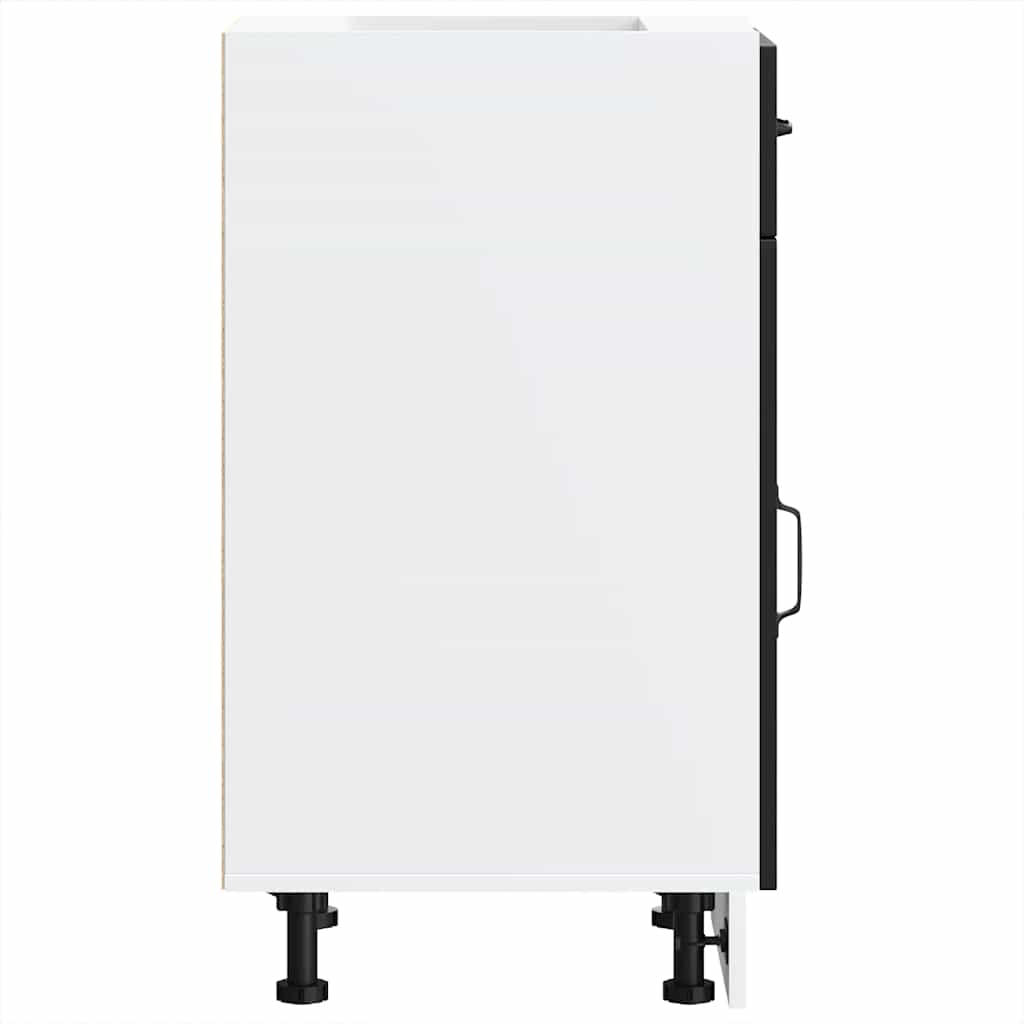 Kuchyňská Spodní Skříňka "Kalmar" Černý Kompozitní Černá