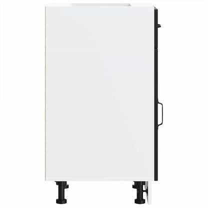 Kuchyňská Spodní Skříňka "Kalmar" Černý Kompozitní Černá