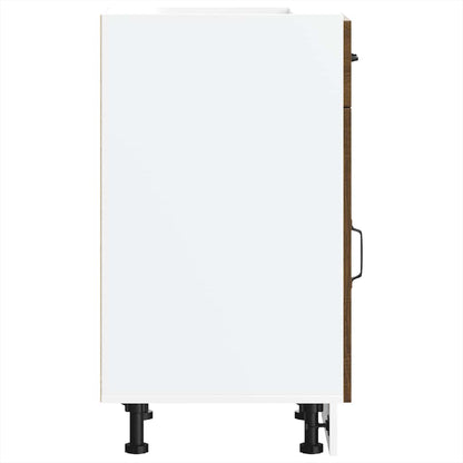 Kuchyňská Spodní Skříňka "Kalmar" Kompozitní Hnědý Dub