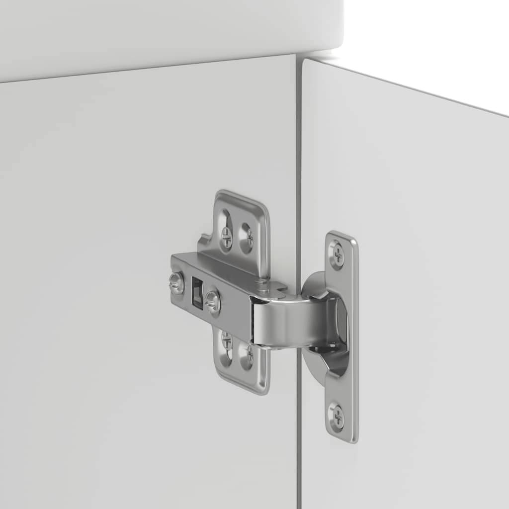 Kuchyňská Spodní Skříňka "Kalmar" Bílý Kompozitní Dřevo Bílá