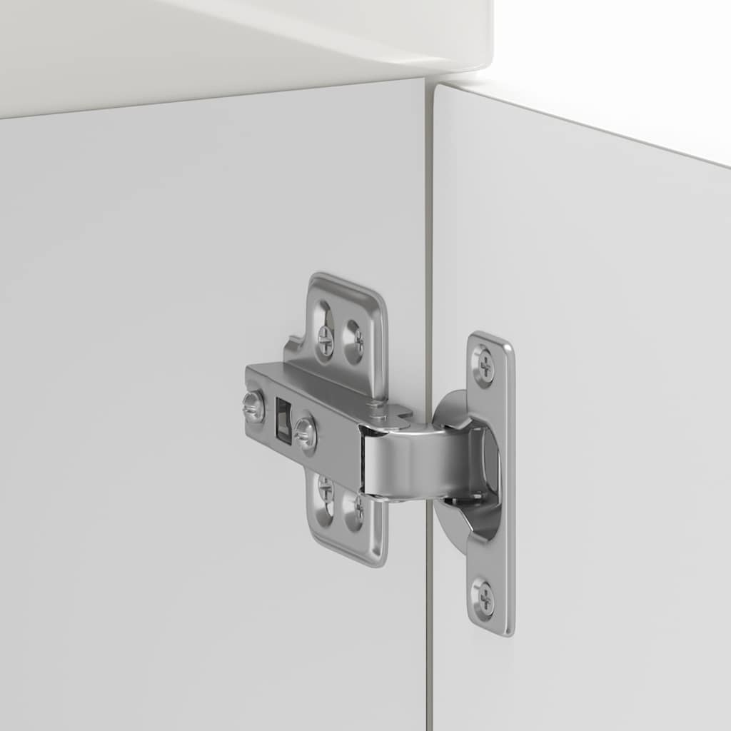 Kuchyňská Spodní Skříňka "Kalmar" Lesk Bílá Kompozitní Bílá S Vysokým Leskem